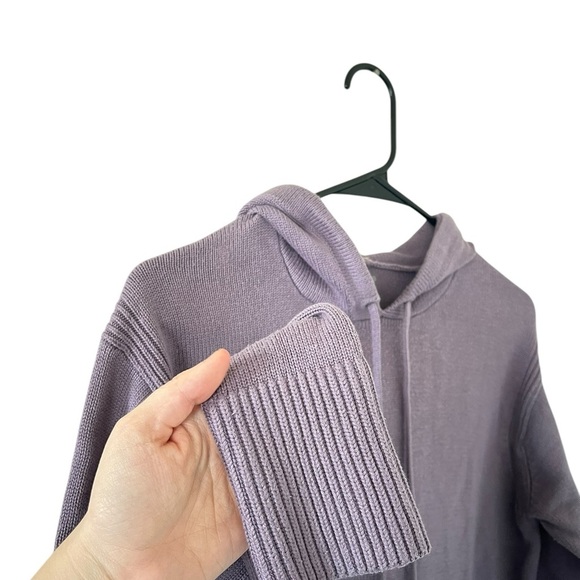 Lululemon Double Knit Sweater Hoodie in Dusky Lavender - Picture 3 of 6